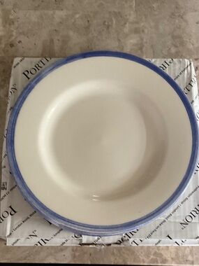PORTMEIRION Potter’s Brushstroke 4 Salad Plates 9”